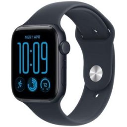 Apple Watch SE 3 GPS + Cellular 44mm Alumínio Meia-Noite com Bracelete Desportiva Meia-Noite M/L