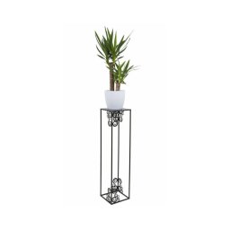 Suporte para plantas 80x24 cm preto