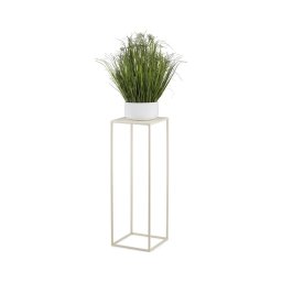 Suporte para flores 70x24 cm creme