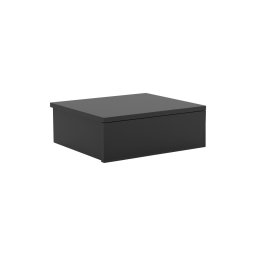 Mesa de cabeceira FINO 37x32 cm preta