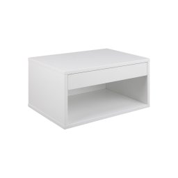 Mesa de cabeceira LIGNE 50x35 cm branca