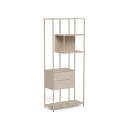 Estante SARON 77x185 cm cinzenta