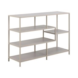 Estante SARON 114x78 cm cinzenta