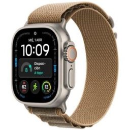 Apple Watch Ultra 4 GPS + Cellular 49mm Titânio Natural com Bracelete Loop Alpine M