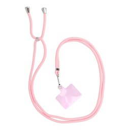 Cordão Universal Ajustável SWING (6mm) para Telemóvel – Rosa