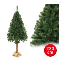 Árvore de Natal em tronco 220 cm Abeto