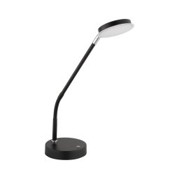 Globo 58504TS - Luminária de mesa LED tátil dimerizável SILVIO LED/6,5W/230V preta
