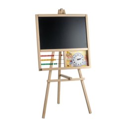 Painel de madeira com contador 89x45 cm