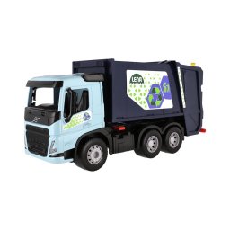Camião de lixo Volvo WORXX 53 cm azul/preto
