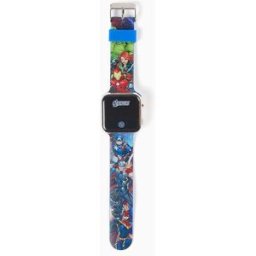 MARVEL Relógio LED com estampado Avengers para menino, multicolor Misto ÚNICO