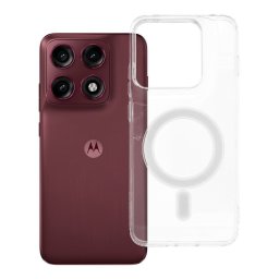 Capa Transparente Clear Mag Cover para Motorola Edge 70 Pro 5G | Compatível com MagSafe