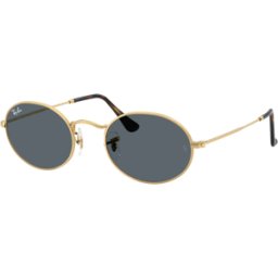 Rayban Óculos de sol Ray Ban OVAL 0RB3547N Dourados Tamanho: 51X21 Dourados