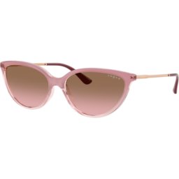 Óculos de sol Vogue 0VO5672S Rosa/Vermelho-Púrpura Tamanho: 57X16 Rosa/Vermelho-Púrpura