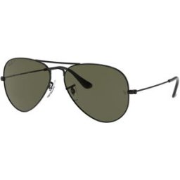 Rayban Óculos de sol Ray Ban AVIATOR LARGE METAL 0RB3025 Preto Tamanho: 58X14 Preto