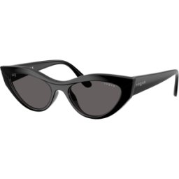 Óculos de sol Vogue 0VO5637SU Preto Tamanho: 52X17 Preto