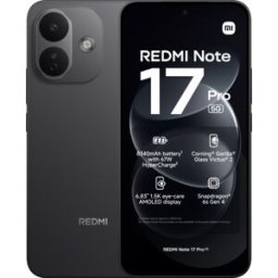 Smartphone Xiaomi Redmi Note 17 Pro 5G 6.83" 8GB/512GB Dual SIM (Preto)