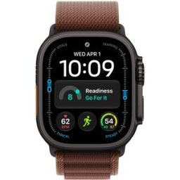Apple Watch Ultra 4 GPS + Cellular 49mm Titânio Preto c/ Bracelete Loop Alpine Bordô S