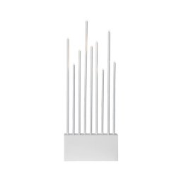 Eglo 410953 - Castiçal de Natal BUZZ 9xE5/0,6W/230/12V branco