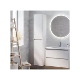 Armário de casa de banho MOLDE 35x174x32 cm branco
