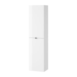 Cersanit S598-050-DSM - Armário suspenso para casa de banho MALIKA 160x40 cm branco lacado brilhante