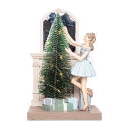 Decoração de Natal LED 10xLED/3xAAA branco quente