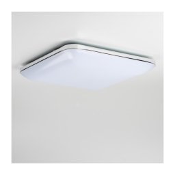 Luminária de teto LED dimerizável 42W/230V branca + comando à distância