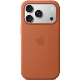 Apple Capa Silicone com MagSafe para iPhone 17 Pro – Terracota
