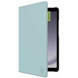 Gecko Capa Livro Apple para Samsung Galaxy Tab A11 A9 - Couro de Casca de Maçã - Azul