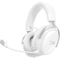 Auscultadores Gaming Bluetooth HyperX Cloud III S - Branco