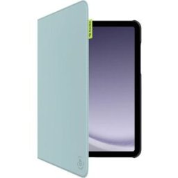 Gecko Capa Livro Apple para Samsung Galaxy Tab A11+ A9+ - Couro de Casca de Maçã - Azul