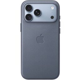 Apple Capa em tecido TechWoven com MagSafe para iPhone 18 Pro Max – Azul Cambraia