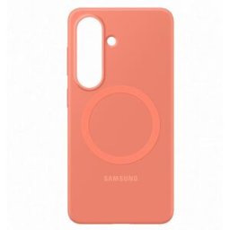 Samsung Capa Silicone Magnética para Galaxy S26 - Vermelho Coral