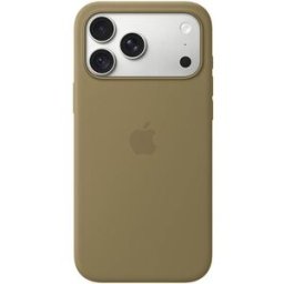 Apple Capa em Silicone com MagSafe para iPhone 18 Pro Max – Azeitona