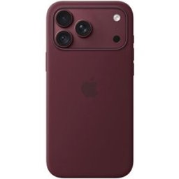 Apple Capa em Silicone com MagSafe para iPhone 18 Pro Max– Bordô