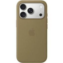 Apple Capa Silicone com MagSafe para iPhone 18 Pro - Azeitona