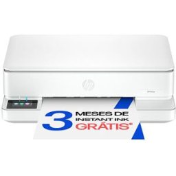 HP Impressora Multifunções Envy 6110e Cores 10 ppm Wi-Fi Elegível para o Instant Ink - Branco