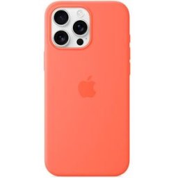 Apple Capa Silicone com MagSafe para iPhone 16 Pro Max - Tangerina