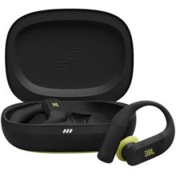 Auriculares Desportivos True Wireless Bluetooth JBL Endurance Peak 4 ANC - Preto/Lima