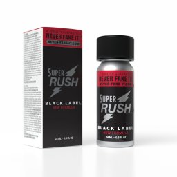 POPPER SUPER RUSH BLACK LABEL 24ML Aluminium