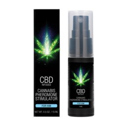 Ativador de Feromonas Homem PharmQuests CBD Infused (15 ml)