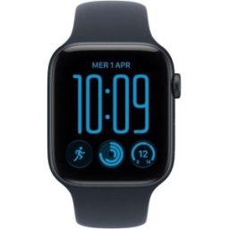 Apple Watch SE 3 GPS + Cellular 44mm Alumínio Meia-Noite com Bracelete Desportiva Meia-Noite S/M