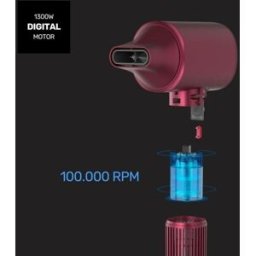 Secador de Cabelo Iónico Taurus Digital Force AI 1100W 10 Temperaturas 10 Velocidades Motor Digital Ultra Ionic Care LED Compacto