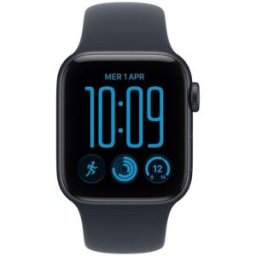 Apple Watch SE 3 GPS + Cellular 40mm Alumínio Meia-Noite com Bracelete Desportiva Meia-Noite S/M