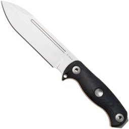 Kizer Drop Bear Fix 7 HexShox 1103HSD1, Stonewashed AEB-L, Black Micarta and TPE, faca de sobrevivência, Azo design