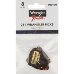 Fender and Wrangler Picks 351 Shape Tortoiseshell 8