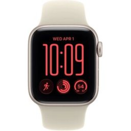 Apple Watch SE 2026 3ª Geração GPS 40mm Alumínio Luz das Estrelas c/ Bracelete Desportiva Areia M/L