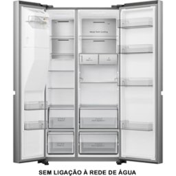 HISENSE FRIGORÍFICO SIDE BY SIDE - RS818N4TIC