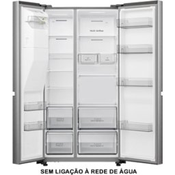 HISENSE FRIGORÍFICO SIDE BY SIDE - RS818N4TIE1