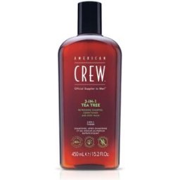 American Crew Tea Tree 3 in 1 shampoo, conditioner and body wash 450 ml
