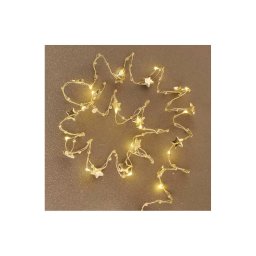 Guirlanda LED de Natal 20xLED/2xAA, 2,2 m, branca quente
